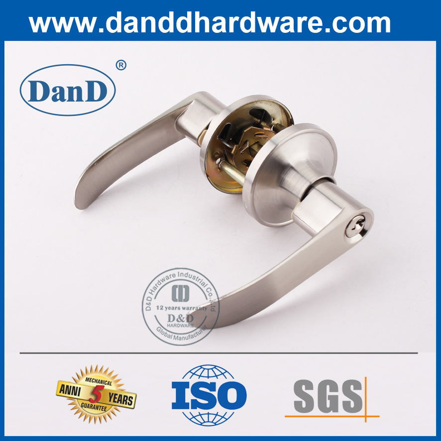 Модный дизайн цинкового сплава Внешний вид Дверной рычаг замок набор-DDLK097