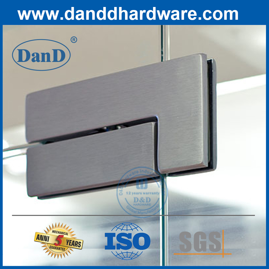 Угловая патч из нержавеющей стали для коммерческой стеклянной двери-DDPT005