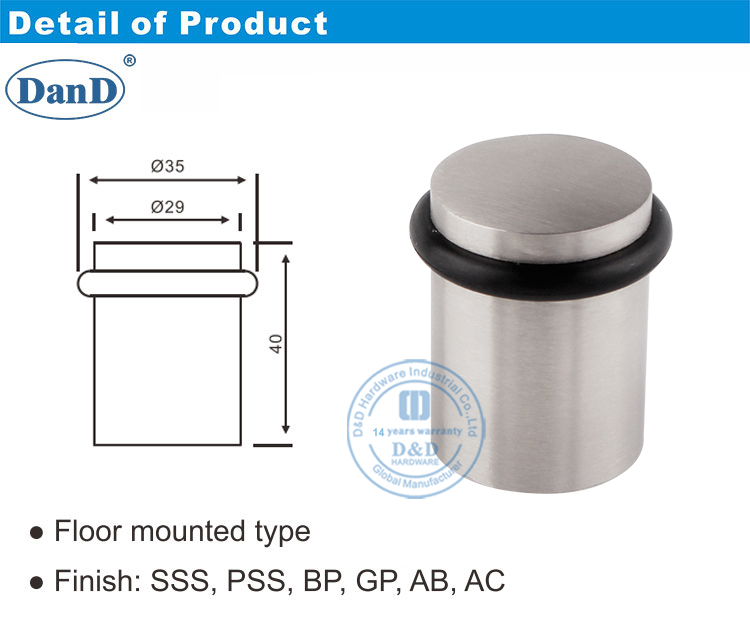 резиновая дверная стоп