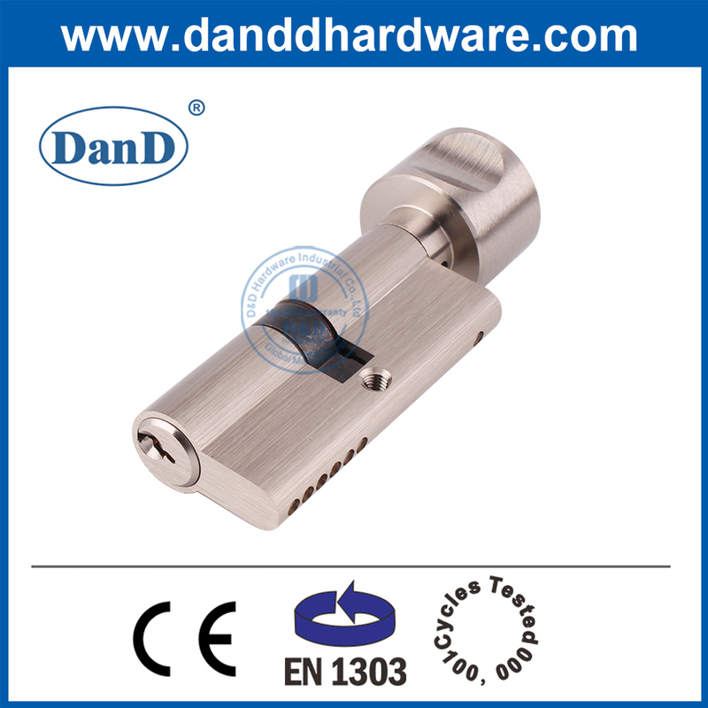 EN1303 Ручка с высокой безопасности огненной дверной замок Cylinder-DDLC001-70MM-SN