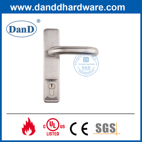 Нержавеющая сталь 304 пожарная дверь Escutcheon Lever Trim-DDPD015