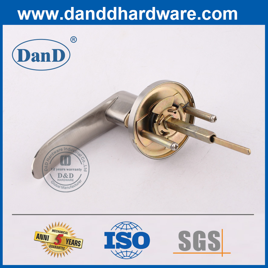 Модный дизайн цинкового сплава Внешний вид Дверной рычаг замок набор-DDLK097