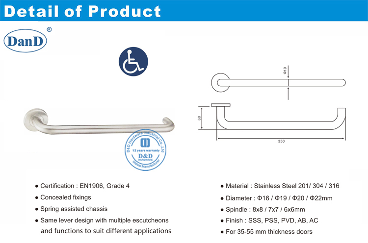 Декоративные дверные ручки-D и D Оборудование