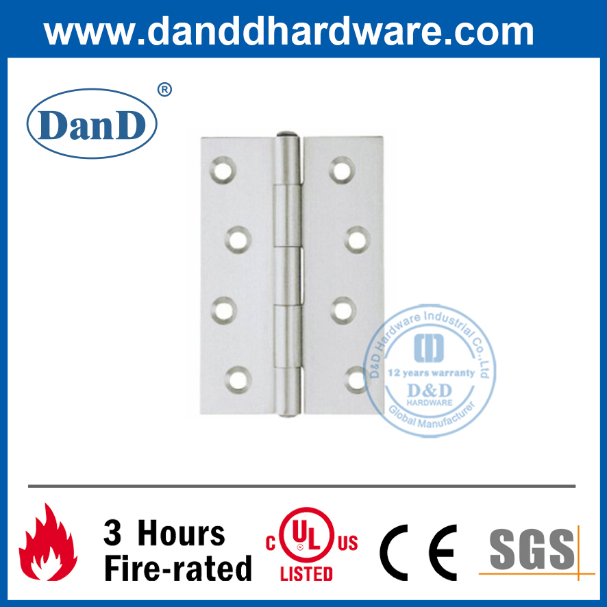 Нержавеющая сталь 201 Обычный стыковой шарнир для внутренних дверей - DDSS004