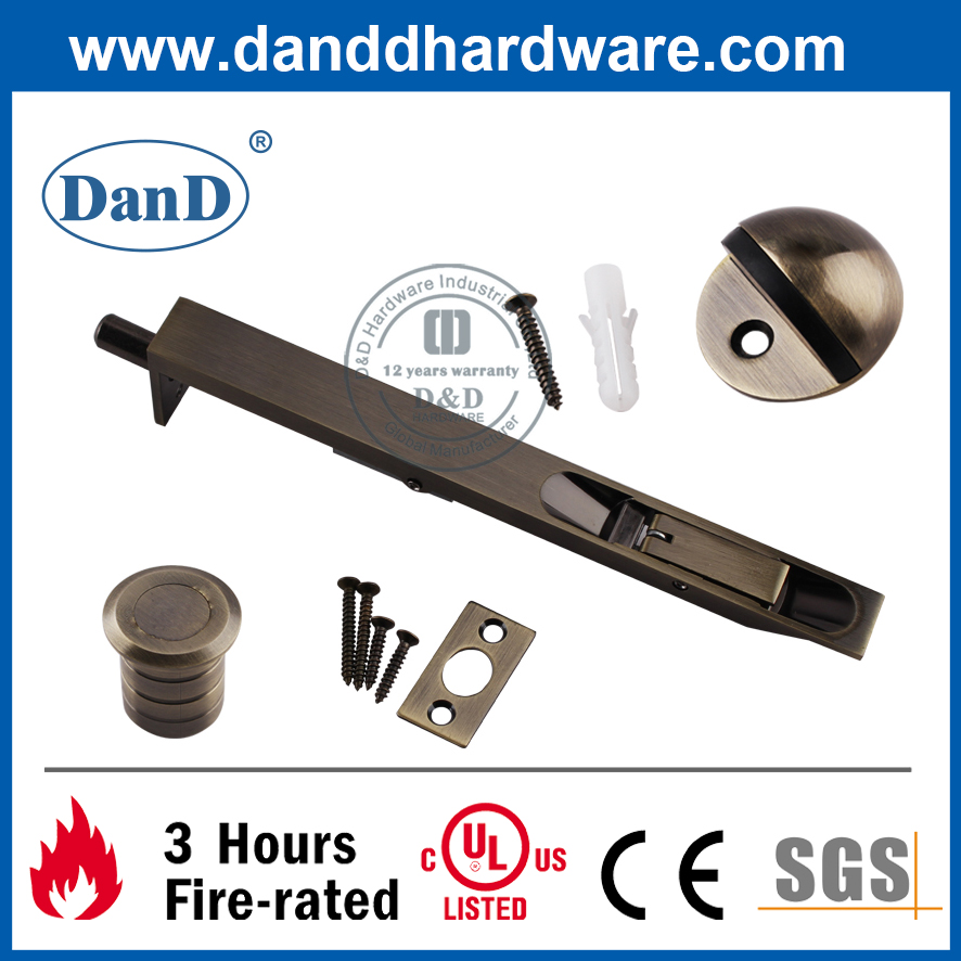 CE UL SS304 Античный латунный огнеупорный аппаратный аппаратный оборудование DDDH005 DDDH005