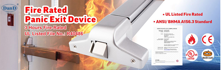 Оборудование Fire Exit Hardware-D и D Оборудование