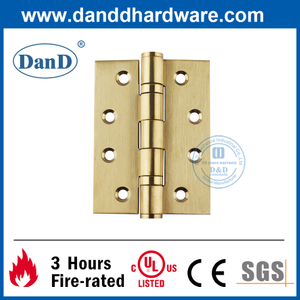 Нержавеющая сталь 201 золотая отделка огнеупорные двери HARGE DDSS001-4x3x3