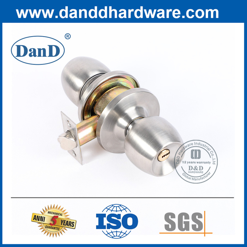 Современный цинковый сплав интерьерные ручки с замком-DDLK065