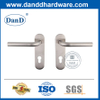 Нержавеющая сталь Внешняя Дверная Дверная Ручка с пластиной DDTP009