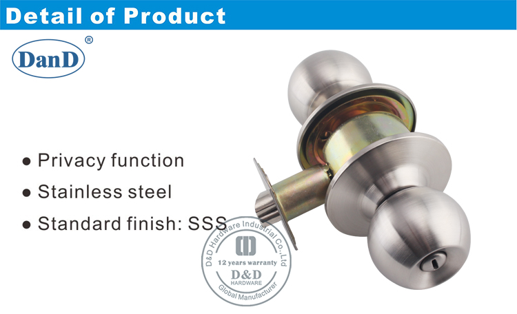 Трубчатая конфиденциальность Knobset-D и D аппаратное обеспечение
