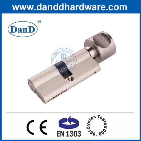 EN1303 Euro Profile Mortice Lock Цилиндр сплошной латунный дверной цилиндр-DDLC001-70MM-SN