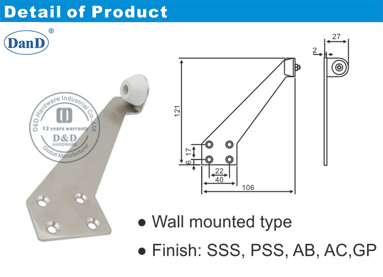 Оборудование для входной двери и D