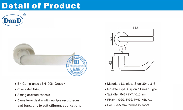 Mortise Handle-ddsh028