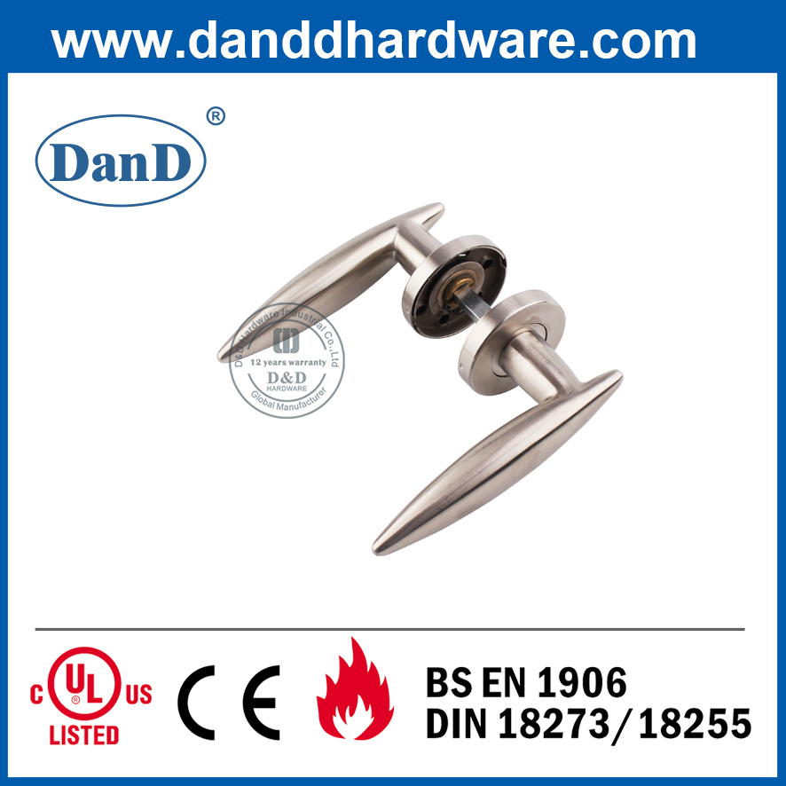 Нержавеющая сталь 304 Современный Коммерческий Дверной Рычаг Дверной Ручкой-DDSH021