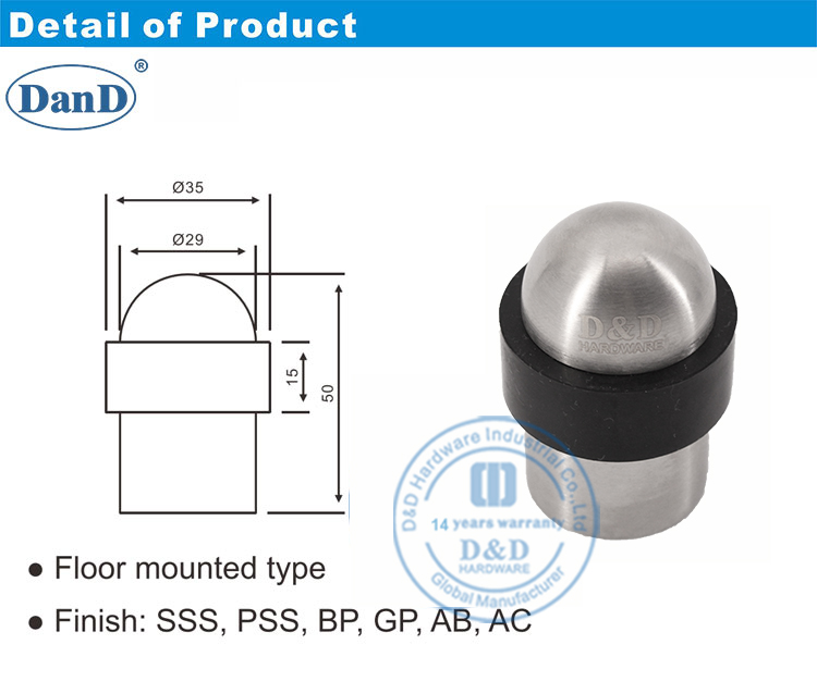 Резиновая дверная стоп