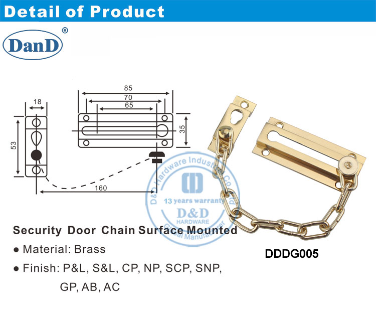 Цепочка безопасности дверей