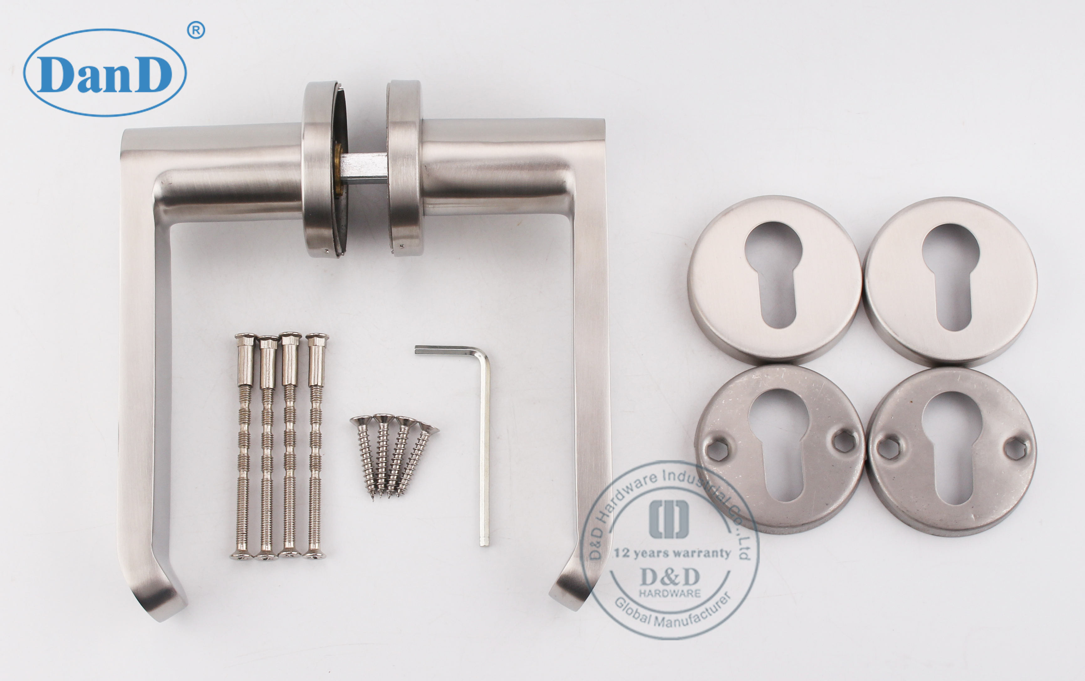 Двойная дверная ручка-D и D аппаратное обеспечение