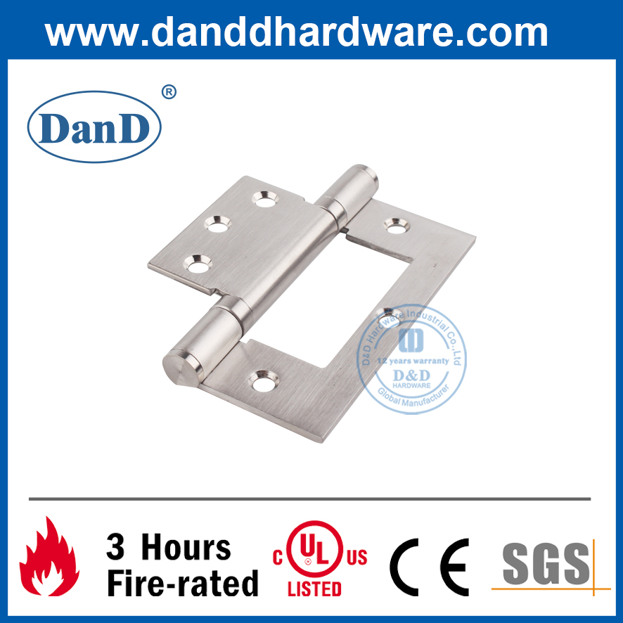 Нержавеющая сталь 304 серебряная бабочка дверной шарнир для наружных дверей- DDSS027