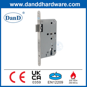 Замок поставщик CE EN12209 Euro Standard Fire Careed Mortice Door Set-DDML009R-6072