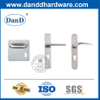 Алюминиевая дверная ручка из нержавеющей стали с пластиной для узкой рамки-DDNP002