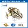 Полированный латунный цинковый сплав ключ замок дверной ручки-DDLK062