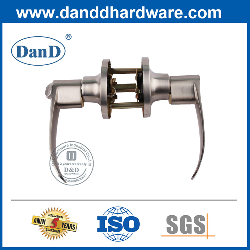 Модный дизайн цинкового сплава Внешний вид Дверной рычаг замок набор-DDLK097