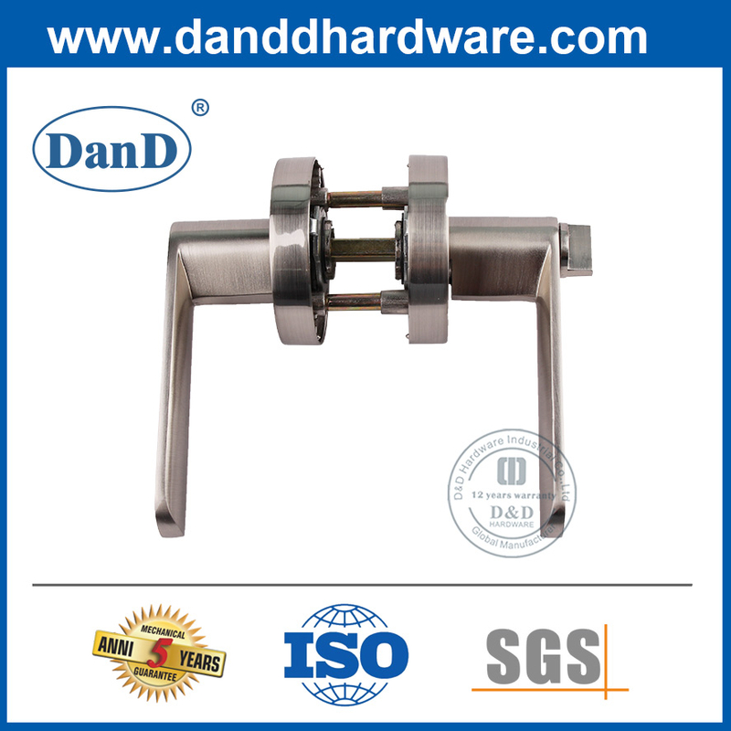 Серебро один путь блокировки цинкового сплава трубчатый рычаг Lockset-ddlk095