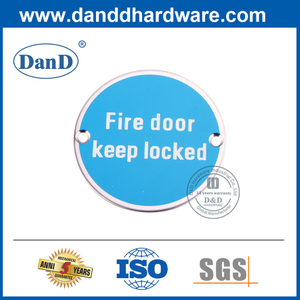 Нержавеющая сталь Круглый Тип Огненный Дверной Индикатор Дверной Индикатор Plate-DDSP007