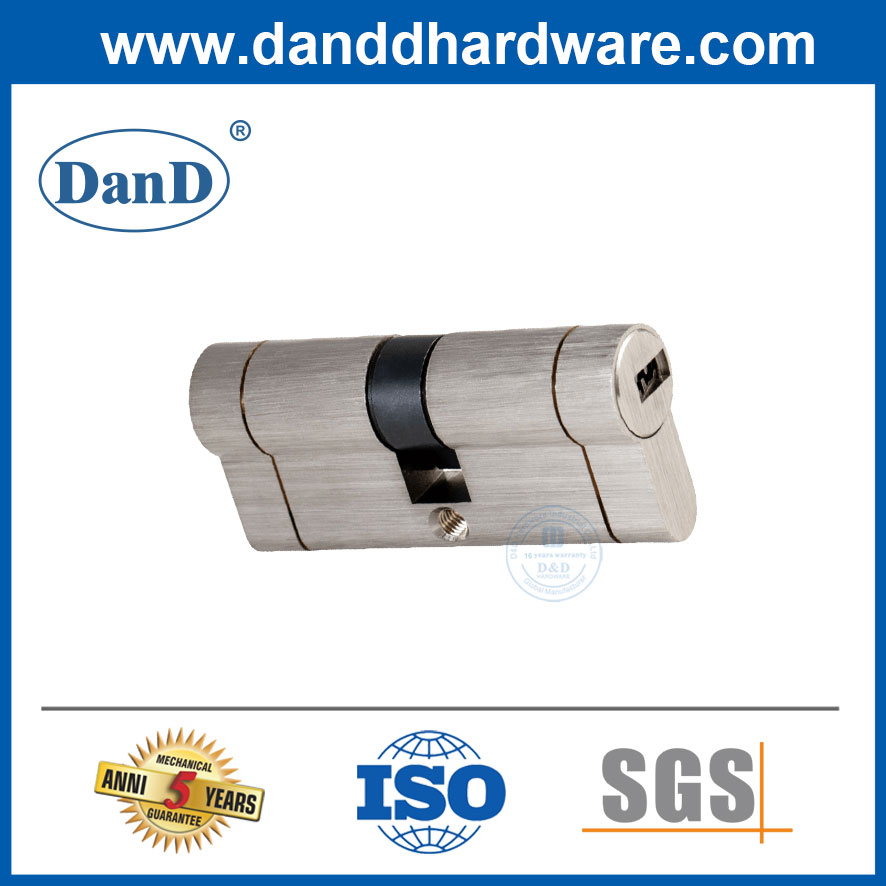 Высокая безопасность латунная анти-снижение ключа профиля дверной замок замок DDLC022